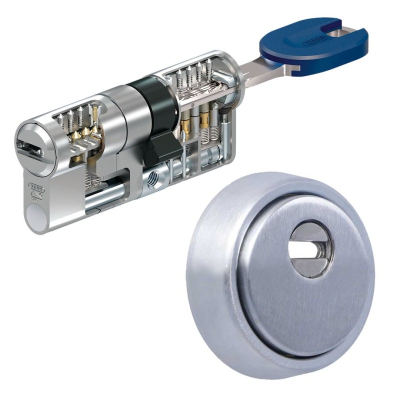 PACK DISEC BD280 Silver Shield + ABUS BRAVUS Magnet PRO cylinder