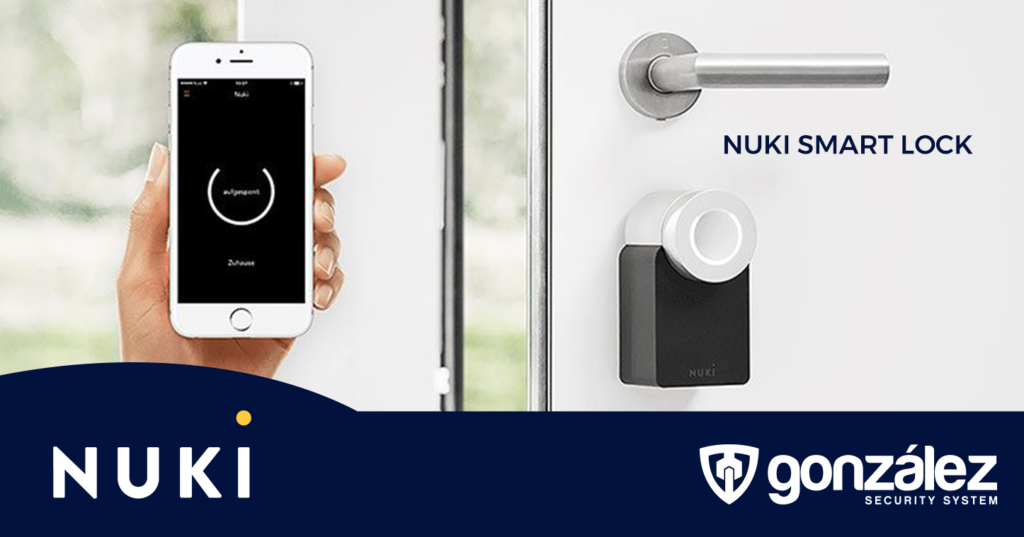 Con NUKI SMART LOCK convierte tu cilindro de alta seguridad en un sistema de control inteligente desde tu teléfono